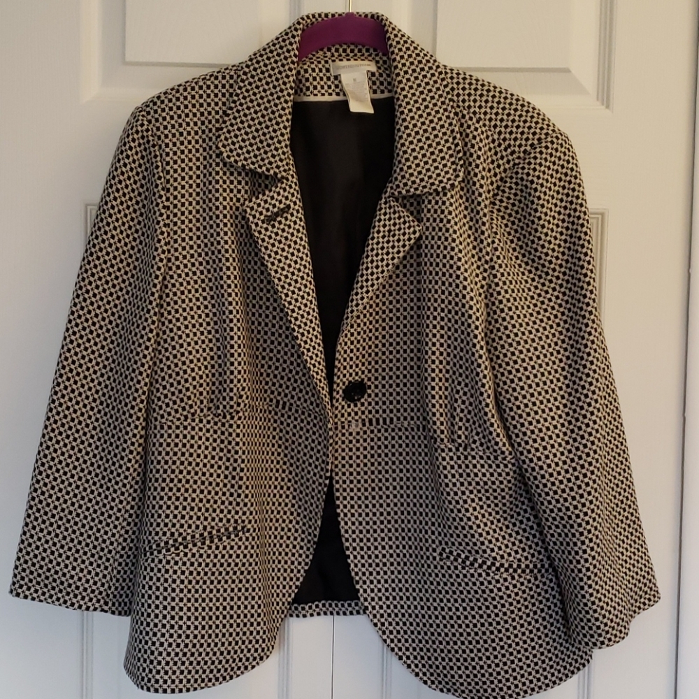 Worthington blazer w/pockets